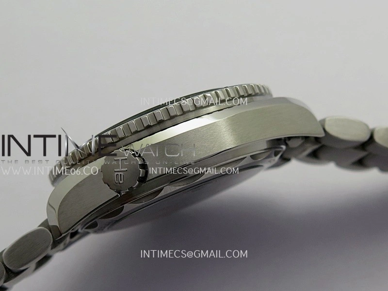 Planet Ocean 39.5mm Black Ceramic Bezel SS V4 VSF 1:1 Best Edition Black Dial On SS Bracelet Super Clone Asian 8800